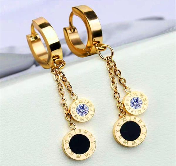 luxury roman numerals hoops crystal diamond studs earrings rose gold fashion titanium steel long tassel drop earring women gifts j8052353, Golden;silver
luxury roman numerals hoops crystal diamond studs earrings rose gold fashion titanium steel long tassel drop earring women gifts j8052353, Golden;silver