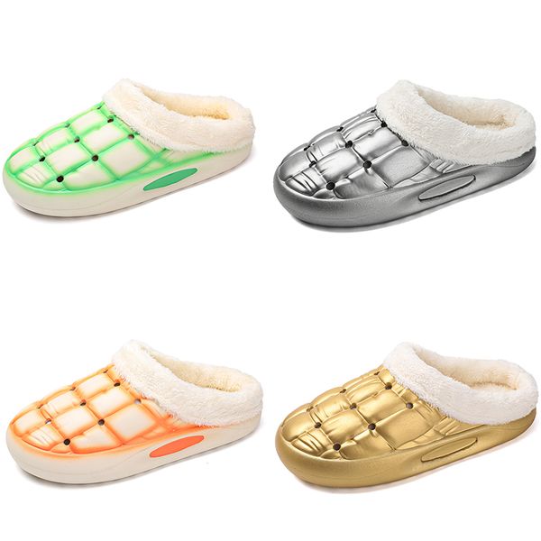 2023 winter fleece thickened warm home cotton slippers men woman golden silver green black orange fashion trend couple color 5
2023 winter fleece thickened warm home cotton slippers men woman golden silver green black orange fashion trend couple color 5