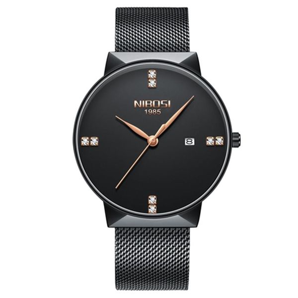 nibosi mens watches brand luxury blue quartz watch men diamonds slim mesh steel waterproof sport watch relogio masculino2022268f, Slivery;brown
nibosi mens watches brand luxury blue quartz watch men diamonds slim mesh steel waterproof sport watch relogio masculino2022268f, Slivery;brown