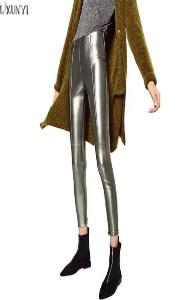 lxmsth women leggings 2017 autumn new women39s pu leather pants black silver slim hip skinny pencil faux leather pants wom3155597, Black;white
lxmsth women leggings 2017 autumn new women39s pu leather pants black silver slim hip skinny pencil faux leather pants wom3155597, Black;white