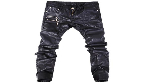 men039s jeans fashion men leather pants skinny motorcycle straight casual trousers size 2836 a1039071428, Blue
men039s jeans fashion men leather pants skinny motorcycle straight casual trousers size 2836 a1039071428, Blue