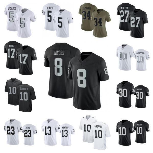 8 josh jacobs 10 jimmy garoppolo football jersey 13 hunter renfrow 16 jim plunkett 17 davante adams 24 marcus peters 32 marcus allen 32 jack, Black
8 josh jacobs 10 jimmy garoppolo football jersey 13 hunter renfrow 16 jim plunkett 17 davante adams 24 marcus peters 32 marcus allen 32 jack, Black