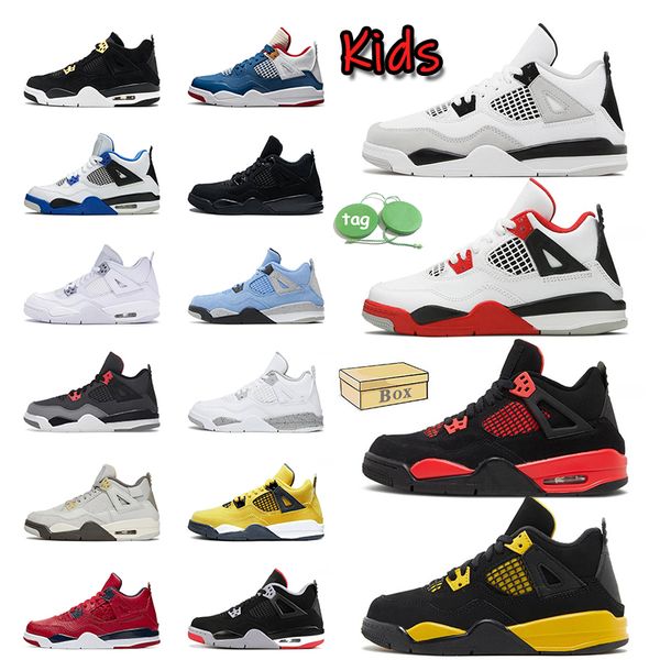 jumpman 4 j4s kids basketball shoe black cat 4s kid designer shoes childrens trainers bred fire red yellow thunder retro4s pink military boy
jumpman 4 j4s kids basketball shoe black cat 4s kid designer shoes childrens trainers bred fire red yellow thunder retro4s pink military boy