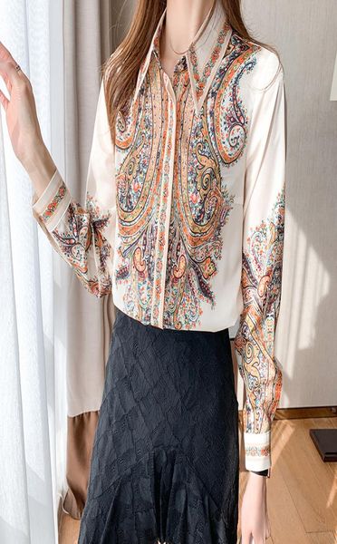 latest luxury designer vintage silk blouses runway women fashion shirts long sleeve lapel office ladies printed shirt slim sp9065617, White
latest luxury designer vintage silk blouses runway women fashion shirts long sleeve lapel office ladies printed shirt slim sp9065617, White