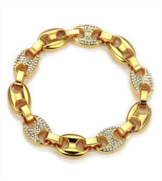 11mm coffee beans link chain hip hop goldsilver link fashion rhinestone punk bracelet charms men women jewelry gift 21cm9523673, Black
11mm coffee beans link chain hip hop goldsilver link fashion rhinestone punk bracelet charms men women jewelry gift 21cm9523673, Black