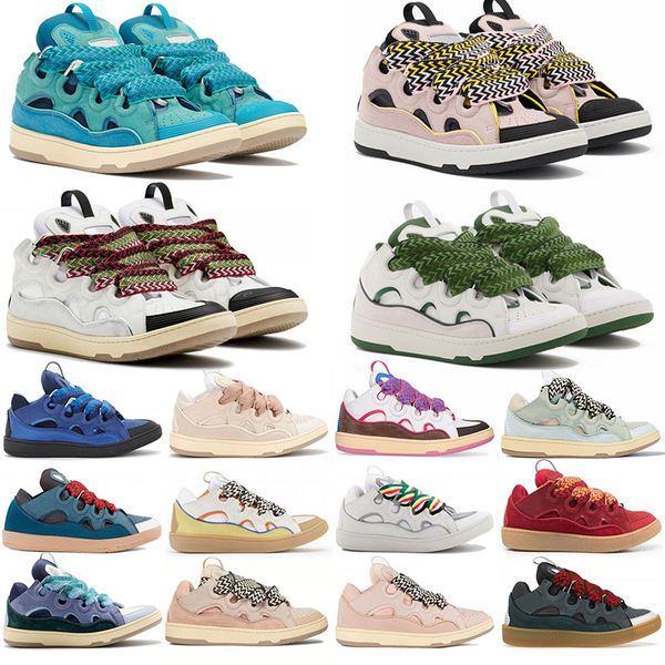 Designer Mens Shoes Leather Curb Brand Sneaker Dept Pale Pi Multi Purple Light Blue Plate-forme Black Gum White Ivory Brown Fashion Trainer, A22
Designer Mens Shoes Leather Curb Brand Sneaker Dept Pale Pi Multi Purple Light Blue Plate-forme Black Gum White Ivory Brown Fashion Trainer, A22