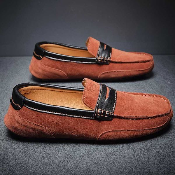 dress shoes men second layer cow suede fashion casual shoes male genuine leather handsewn loafer moccasin comfy soft breathable driving shoe, Black
dress shoes men second layer cow suede fashion casual shoes male genuine leather handsewn loafer moccasin comfy soft breathable driving shoe, Black