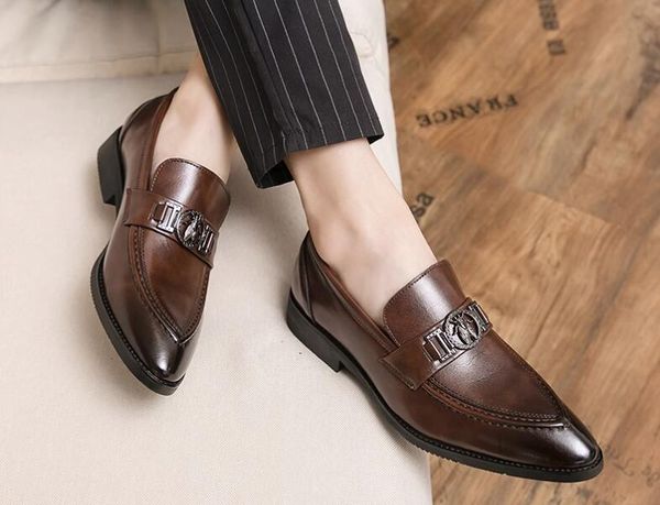 new men patent leather dress shoes pointed toe slip on wedding shoes oxfords man office suit size: eu39-45, Black
new men patent leather dress shoes pointed toe slip on wedding shoes oxfords man office suit size: eu39-45, Black