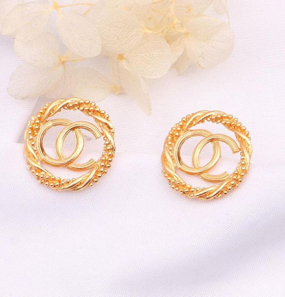 18k gold plated golden ear stud earrings brand designers geometry double letters geometric women earring wedding party jewerlry cl9935849, Golden;silver
18k gold plated golden ear stud earrings brand designers geometry double letters geometric women earring wedding party jewerlry cl9935849, Golden;silver
