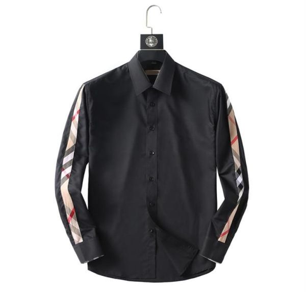 men039s casual shirt spring and autumn highquality business classic fashion long sleeve shirt solid color embroidered badge dec8476562, White;black
men039s casual shirt spring and autumn highquality business classic fashion long sleeve shirt solid color embroidered badge dec8476562, White;black