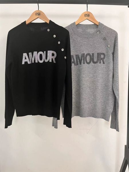 women's sweater cashmere oneck knitwear pullover female long sleeve jumper black gray knit thin 230831, White;black
women's sweater cashmere oneck knitwear pullover female long sleeve jumper black gray knit thin 230831, White;black