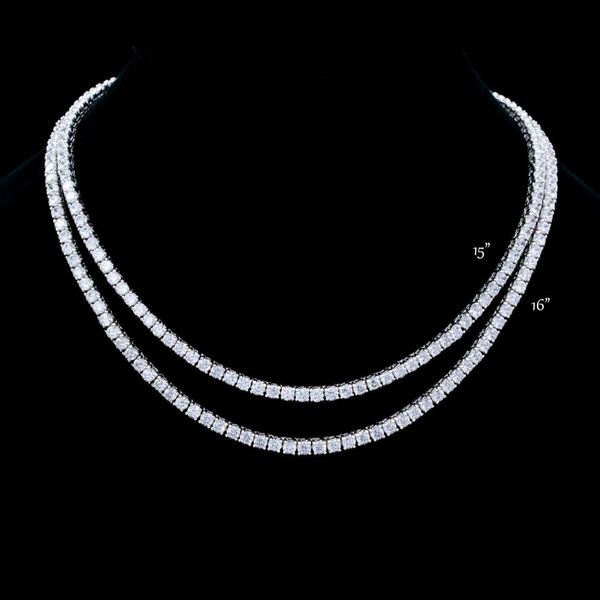 personalized vintage 14k solid white gold with vvs vs cvd round cut igi gia certified lab grown diamond tennis necklace, Silver
personalized vintage 14k solid white gold with vvs vs cvd round cut igi gia certified lab grown diamond tennis necklace, Silver
