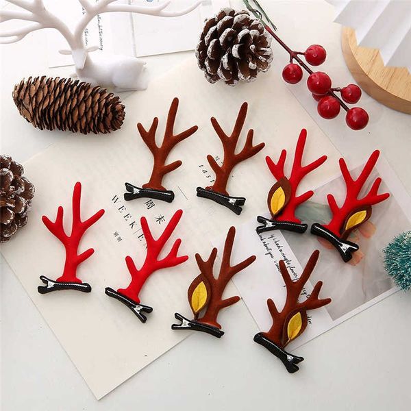 new christmas hairpin hair jewelry deer horn ear bell edge clip mesh red cute children's hairpin headwear, Slivery;white
new christmas hairpin hair jewelry deer horn ear bell edge clip mesh red cute children's hairpin headwear, Slivery;white