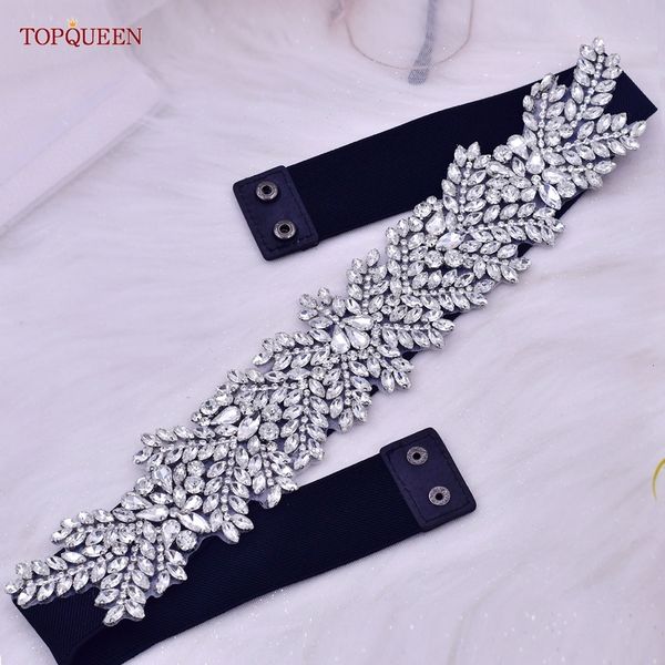 belts ueen s420-b women black fashion elastic wide belts silver handmade beaded sash dress accessories luxury sparkly 230831, Black;brown
belts ueen s420-b women black fashion elastic wide belts silver handmade beaded sash dress accessories luxury sparkly 230831, Black;brown