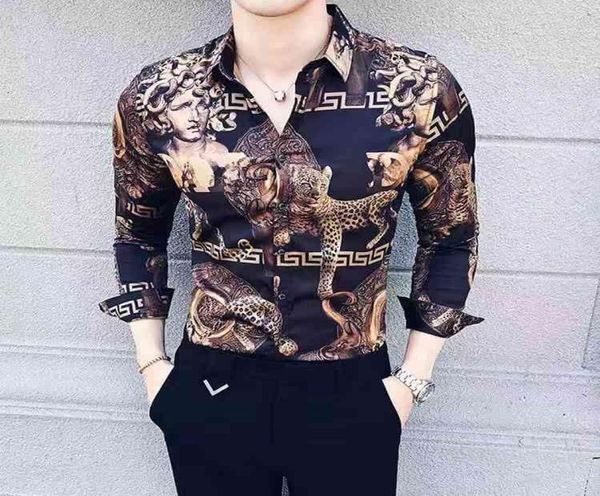 men slim fit fashion animal printed dress shirts camisa social masculina long sleeve shirt mens clothes mauchley8818998, White;black
men slim fit fashion animal printed dress shirts camisa social masculina long sleeve shirt mens clothes mauchley8818998, White;black