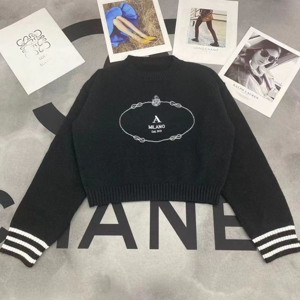 famous designer women designer sweater apparel knitted round neck sweater letter long sleeve female clothing pullover plus, White
famous designer women designer sweater apparel knitted round neck sweater letter long sleeve female clothing pullover plus, White