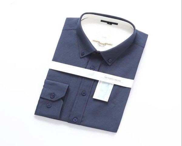 2019 new pp54879 autumn brand men dress shirt long sleeve slim brand man shirts designer solid male clothing fit busi8321494, White;black
2019 new pp54879 autumn brand men dress shirt long sleeve slim brand man shirts designer solid male clothing fit busi8321494, White;black
