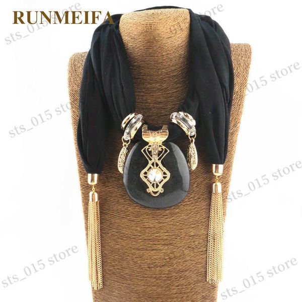 scarves runmeifa new pendant scarf necklace for women long tassel black / white / khaki cotton necklaces jewelry gift #sw1852 t230425, Blue;gray
scarves runmeifa new pendant scarf necklace for women long tassel black / white / khaki cotton necklaces jewelry gift #sw1852 t230425, Blue;gray