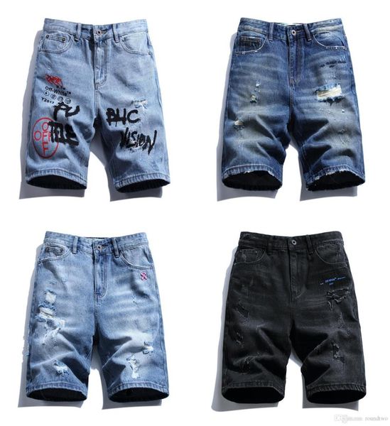 20ss summer denim shorts jean male off jeans mens jogger ankle ripped blue denim shorts hole washed white short pants4544683, White;black
20ss summer denim shorts jean male off jeans mens jogger ankle ripped blue denim shorts hole washed white short pants4544683, White;black