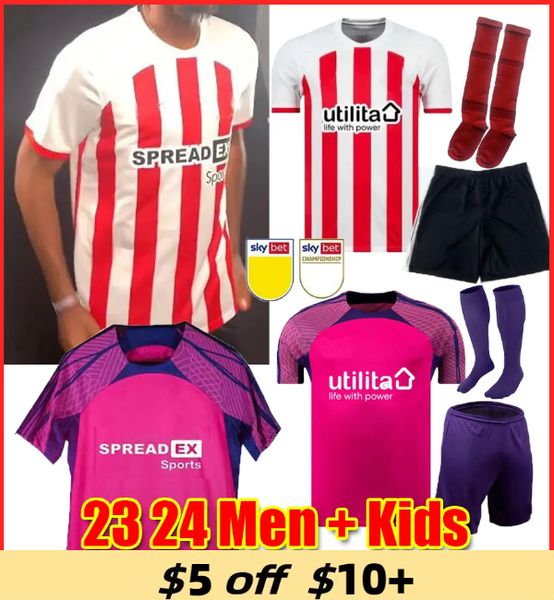 23 24 sunderland home soccer jerseys stewart simms roberts amad clarke dajaku embleton evans o'nien football shirt pritchard mens kids, Black;yellow
23 24 sunderland home soccer jerseys stewart simms roberts amad clarke dajaku embleton evans o'nien football shirt pritchard mens kids, Black;yellow