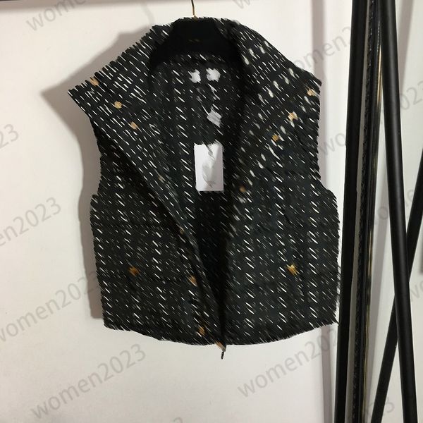 2023fw winter down coats black color down vest letter printing sleeveless jackets for women brand designer female sown jackets high end goos
2023fw winter down coats black color down vest letter printing sleeveless jackets for women brand designer female sown jackets high end goos