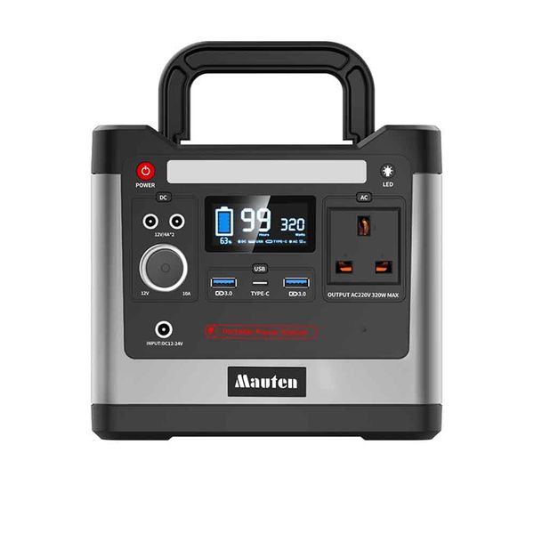 300W 320 Watt Portable Power Station For Game Outlet Outdoor Camping Working Home Emergency
300W 320 Watt Portable Power Station For Game Outlet Outdoor Camping Working Home Emergency