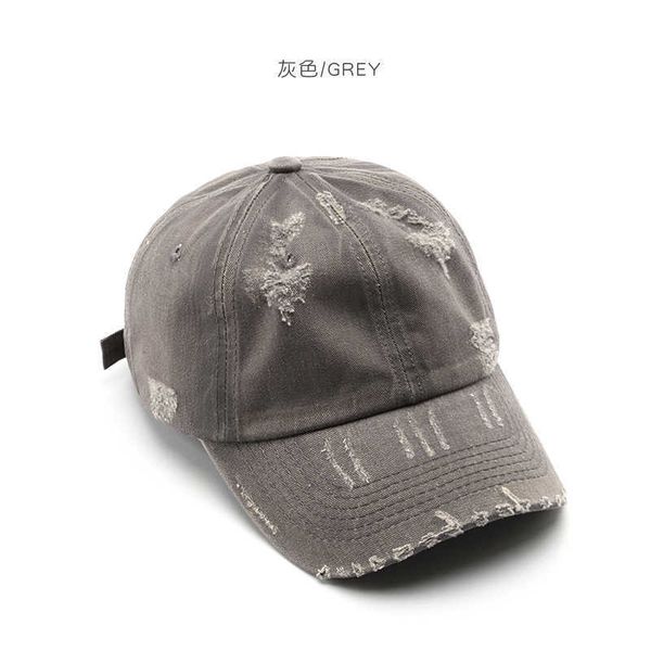 hat women's spring and autumn solid color personalized broken hole good washable baseball outdoor men's sports leisure duck tongue, Blue;gray
hat women's spring and autumn solid color personalized broken hole good washable baseball outdoor men's sports leisure duck tongue, Blue;gray