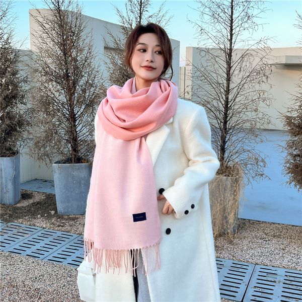 2023, autumn and winter, new pure cashmere scarf, ladies' haute couture, extra-warm, double-sided, two-colour tassel shawl, Blue;gray
2023, autumn and winter, new pure cashmere scarf, ladies' haute couture, extra-warm, double-sided, two-colour tassel shawl, Blue;gray