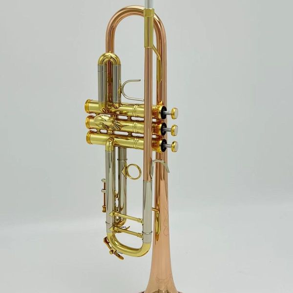 american brand double-scale copper trumpet surface gold-plated b-key professional trumpet original three-tone horn instrument
american brand double-scale copper trumpet surface gold-plated b-key professional trumpet original three-tone horn instrument