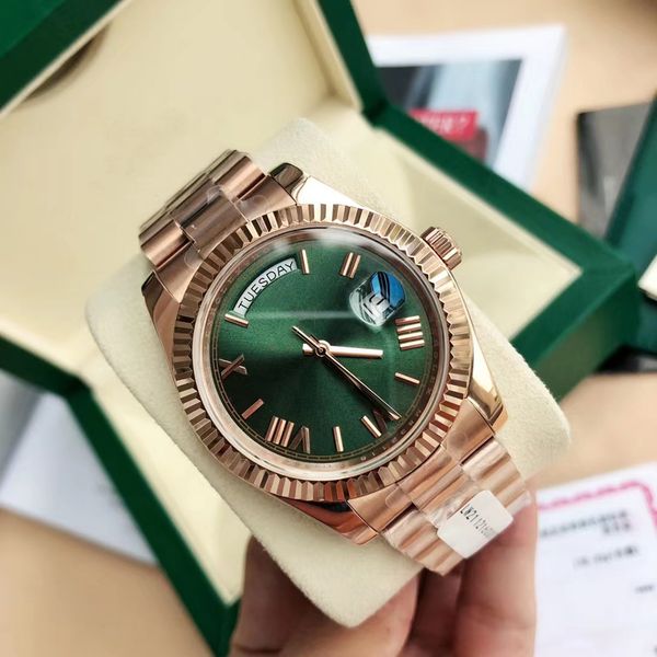 with original box datejust 41mm watch diamond dial bezel 2813 automatic mens watches steel two tone rose gold jubilee bracelet wristwatches, Slivery;brown
with original box datejust 41mm watch diamond dial bezel 2813 automatic mens watches steel two tone rose gold jubilee bracelet wristwatches, Slivery;brown