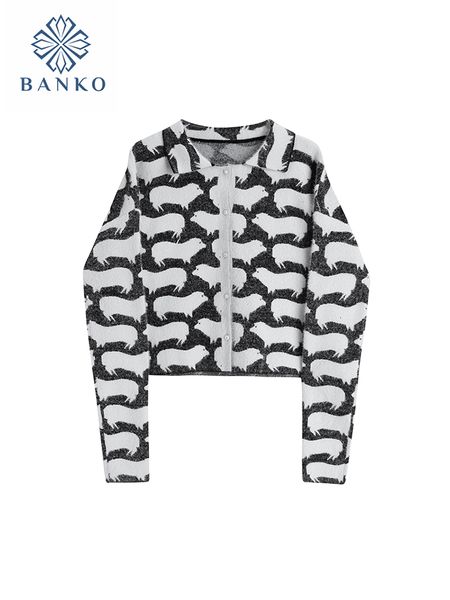 womens sweaters style women kawaii cardigan polo collar sweater autumn winter female long sleeve animal graphic design knitted soft pullover, White;black
womens sweaters style women kawaii cardigan polo collar sweater autumn winter female long sleeve animal graphic design knitted soft pullover, White;black