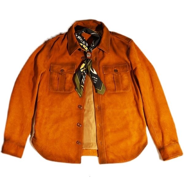 men's leather faux light brown autumn shirt men plus size 4xl retro vintage style natural sheepskin slim fit genuine coat 230831, Black
men's leather faux light brown autumn shirt men plus size 4xl retro vintage style natural sheepskin slim fit genuine coat 230831, Black