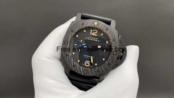 pam616 limited edition vs 47mm carbon fiber ceramic paneraiswatch panera mechanical watches men automatic pawnable original 300m waterproof, Slivery;brown
pam616 limited edition vs 47mm carbon fiber ceramic paneraiswatch panera mechanical watches men automatic pawnable original 300m waterproof, Slivery;brown