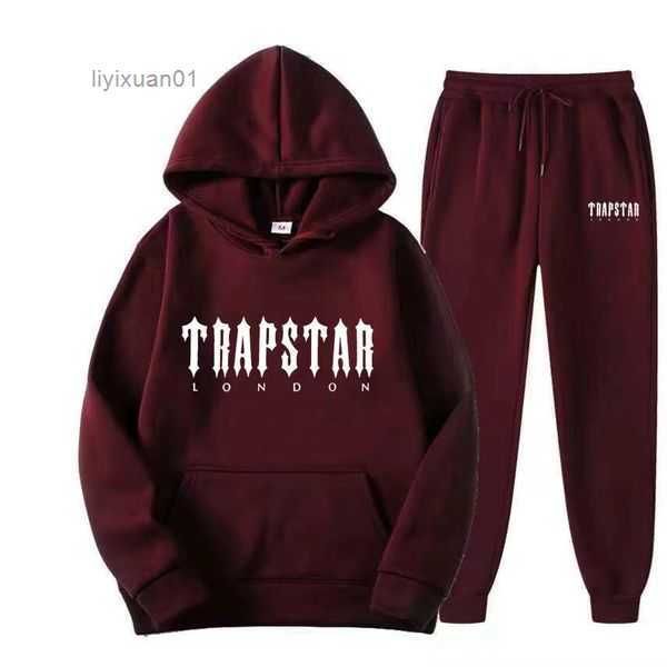 tracksuit trapstars brand printed sportswear men's t shirts 16 colors warm two pieces set loose hoodie sweatshirt pants jogging sweate, Black
tracksuit trapstars brand printed sportswear men's t shirts 16 colors warm two pieces set loose hoodie sweatshirt pants jogging sweate, Black
