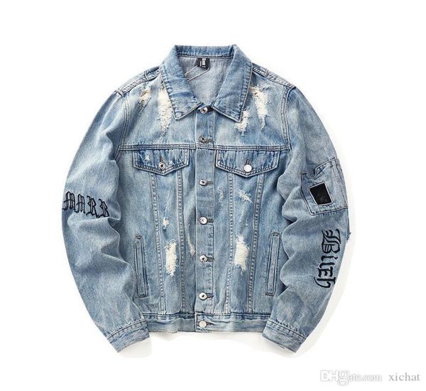 mens ripped light blue denim jackets coat fashion designer letter embroidery hip pop streetwear oversize panelled jeans out2007747, Black;brown
mens ripped light blue denim jackets coat fashion designer letter embroidery hip pop streetwear oversize panelled jeans out2007747, Black;brown