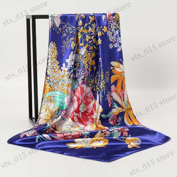 scarves women spring summer square scarf 90*90cm satin silk scarves headscarf female foulard beach bandana ladies neckerchief hair band t230, Blue;gray
scarves women spring summer square scarf 90*90cm satin silk scarves headscarf female foulard beach bandana ladies neckerchief hair band t230, Blue;gray