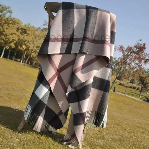 designer cashmere scarf winter women and men long quality headband fashion classic printed check big plaid shawlstkxl, Blue;gray
designer cashmere scarf winter women and men long quality headband fashion classic printed check big plaid shawlstkxl, Blue;gray