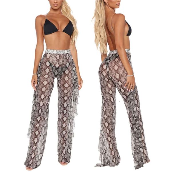 women see through pants 2021 new summer lady mesh sheer bikini cover up ruffles pants leopard serpentine printing trousers p56414995, Black;white
women see through pants 2021 new summer lady mesh sheer bikini cover up ruffles pants leopard serpentine printing trousers p56414995, Black;white