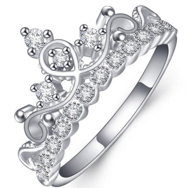 pure925 sterling silver18k solid white gold plated austrian crystal zircon gemstone rings engagement wedding princess crown rings3685478, Silver
pure925 sterling silver18k solid white gold plated austrian crystal zircon gemstone rings engagement wedding princess crown rings3685478, Silver