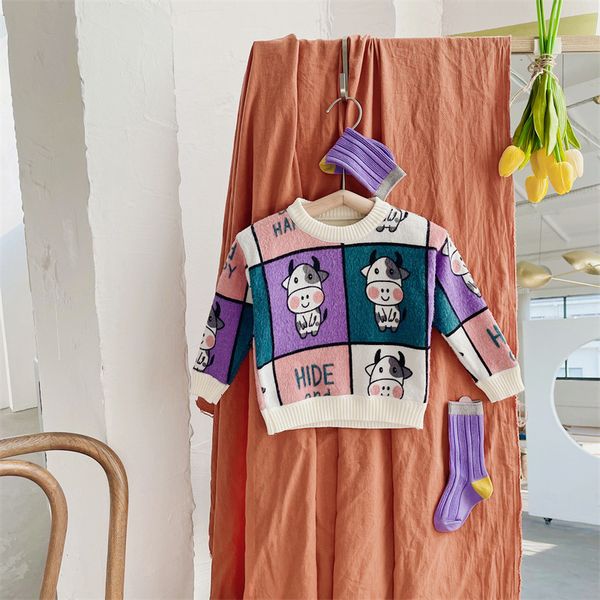 pullover sweater children's cold clothes for girl suter winter infant coat girls cardigan from 2 to 6 years 230830, Blue
pullover sweater children's cold clothes for girl suter winter infant coat girls cardigan from 2 to 6 years 230830, Blue