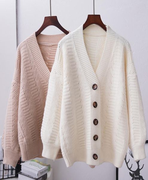vneck sweater women039s new korean of white loose large size lazy wind cardigan knitting cx2008015394529, White;black
vneck sweater women039s new korean of white loose large size lazy wind cardigan knitting cx2008015394529, White;black