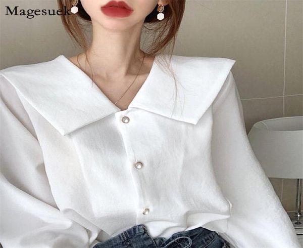 autumn cotton white blouse women casual elegant office lady femme loose long sleeve button up shirts 12107 2104271752418, White;black
autumn cotton white blouse women casual elegant office lady femme loose long sleeve button up shirts 12107 2104271752418, White;black