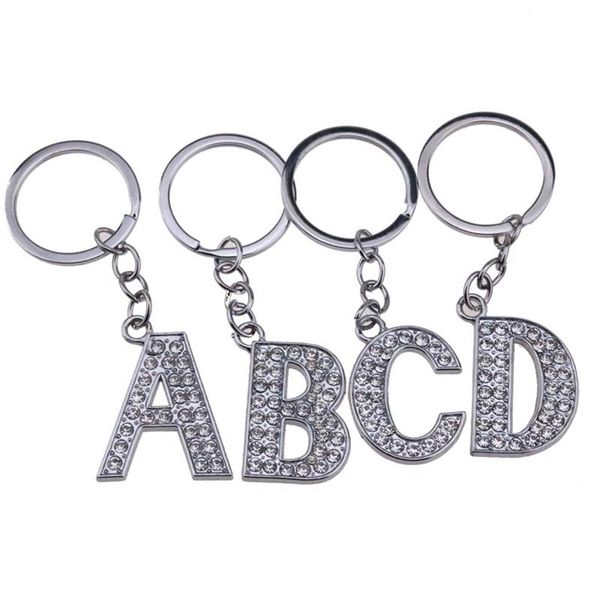 26pcs lot a-z 3 2 alloy alphabet letter keyring full rhinestone key chain diy accessories2337, Silver
26pcs lot a-z 3 2 alloy alphabet letter keyring full rhinestone key chain diy accessories2337, Silver