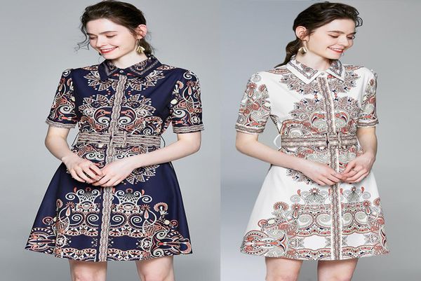 whole spring summer fall autumn runway vintage print collar short sleeve button belt women ladies casual party aline mini shi3377558, Black;gray
whole spring summer fall autumn runway vintage print collar short sleeve button belt women ladies casual party aline mini shi3377558, Black;gray