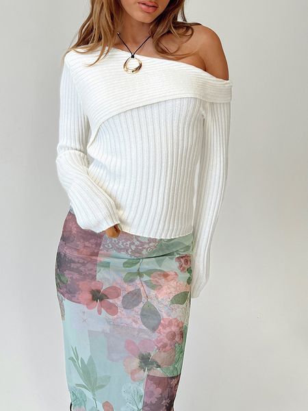 women's sweaters combhasaki women vintage cropped backless knit sweater solid color oblique off shoulder long sleeve pullovers slim jum, White;black
women's sweaters combhasaki women vintage cropped backless knit sweater solid color oblique off shoulder long sleeve pullovers slim jum, White;black