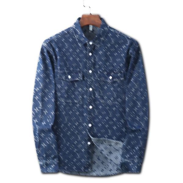 fashion denim shirt long sleeved high-quality new men's casual slim fitting men's designer letter printing brand cotton clothing, White;black
fashion denim shirt long sleeved high-quality new men's casual slim fitting men's designer letter printing brand cotton clothing, White;black