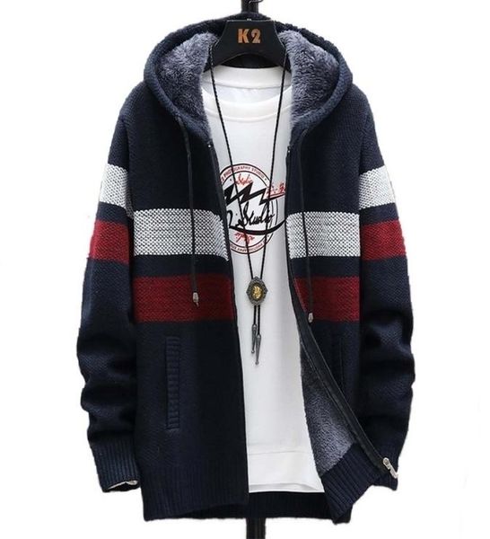 faliza men039s striped sweater coat thick fleece warm zipper wool hooded cardigan jumpers men long sleeve knitted sweaters xy115305510, White;black
faliza men039s striped sweater coat thick fleece warm zipper wool hooded cardigan jumpers men long sleeve knitted sweaters xy115305510, White;black