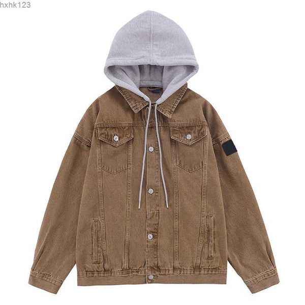 2023 casual denim coat male spring and autumn hooded high street trend handsome loose fashion fake two tooling stone jacket, Black
2023 casual denim coat male spring and autumn hooded high street trend handsome loose fashion fake two tooling stone jacket, Black