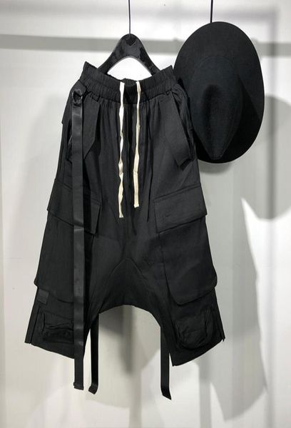 owen seak men casual short harem gothic high street hip hop men039s cross sweatpants summer streetwear pant men loose black sho9338826, White;black 
owen seak men casual short harem gothic high street hip hop men039s cross sweatpants summer streetwear pant men loose black sho9338826, White;black