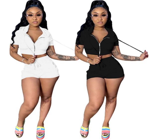 women jogging suits summer tracksuits short sleeve jacketshorts two piece set plus size 2xl outfits casual black white sportswear4862532, Gray
women jogging suits summer tracksuits short sleeve jacketshorts two piece set plus size 2xl outfits casual black white sportswear4862532, Gray